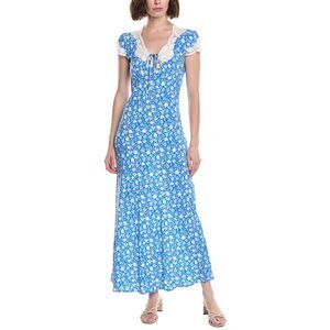 Colette Rose Womens  Maxi Dress, Blue